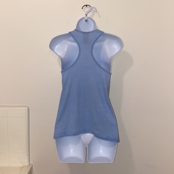 🥳HP🥳Women’s Light Blue Barbie Razorback Tank Top - Picture 6 of 11